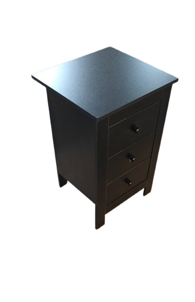 Hampton Three Drawers Bedside Table 23010