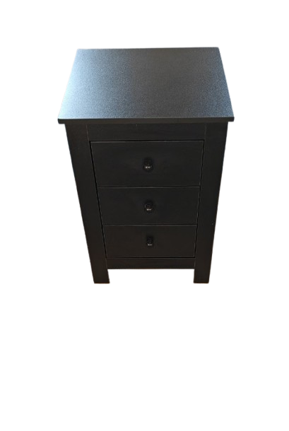 Hampton Three Drawers Bedside Table 23010