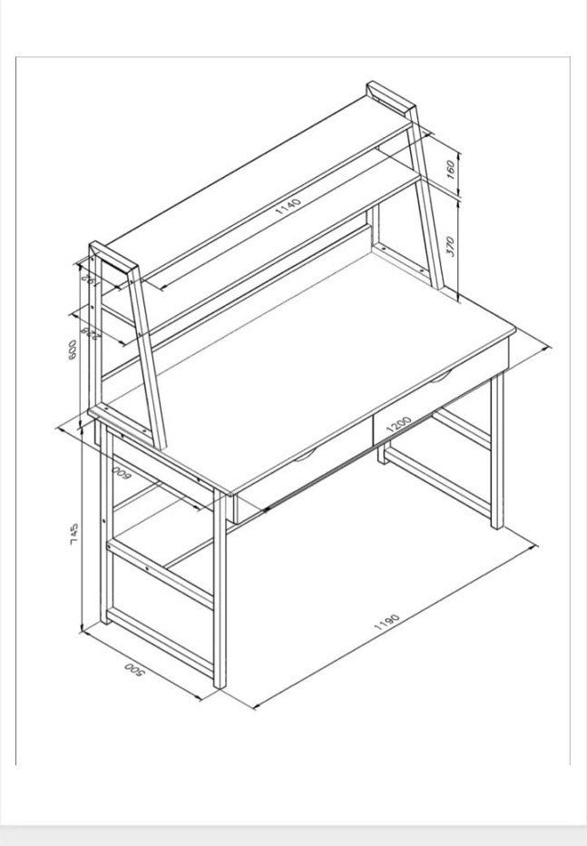 Computer Shops Dimensions Computer Office Desk With Stand 23001 – Desks NZ