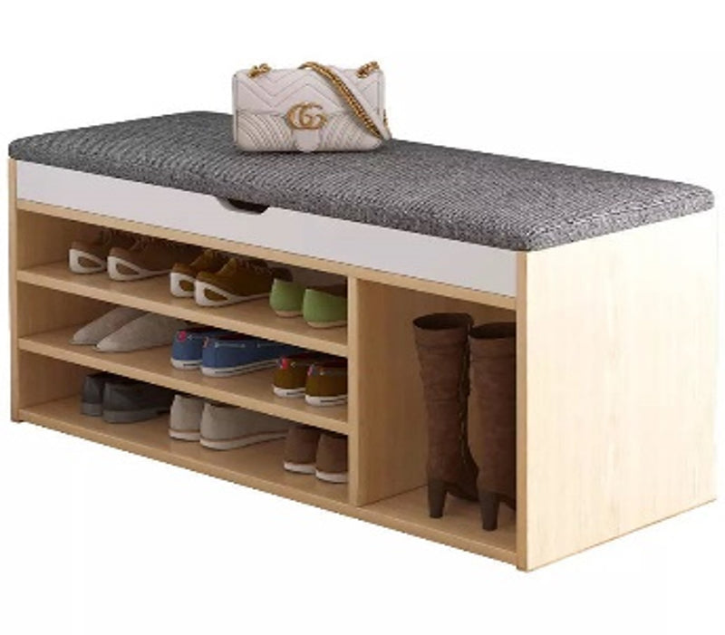 Modern Shoe Rack With Bench - 21004