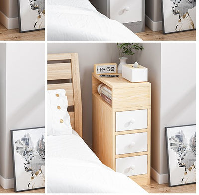 bedside table brown 23009