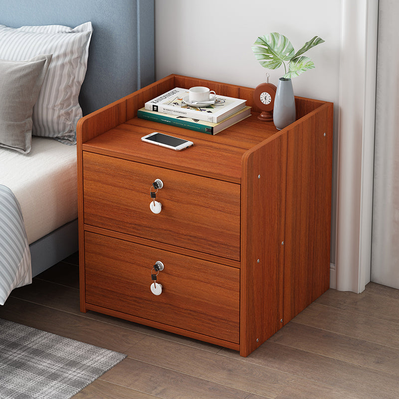 Bed Rack Table Bedside Wooden Table With Drawers Cabinet 23018 – Desks NZ