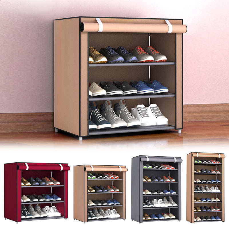 9-Layer Folding Shoe Rack Organiser 21024 – Desks NZ