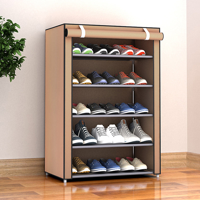 Foldable She Rack 9-Layer Folding Shoe Rack Organiser 21024 – Desks NZ