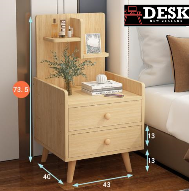 Pre-Order Bedside Table with Storage 23007 - 15th August
